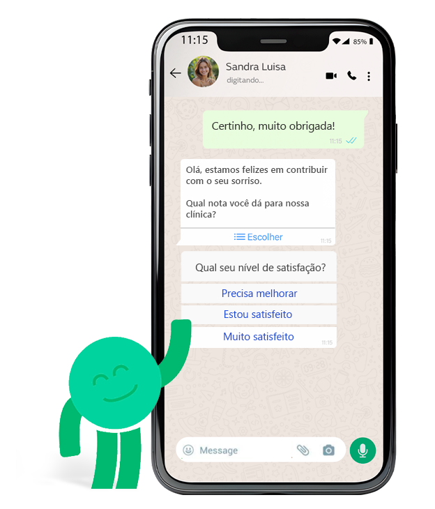 Como criar uma pesquisa de satisfação automático no whatsapp